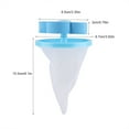 thumbnail image 4 of Filter Mesh Hair Remover Washing Machine Hair Remover Removal Device Floating Filter Mesh Bag Flower Shaped Ball, 4 of 8