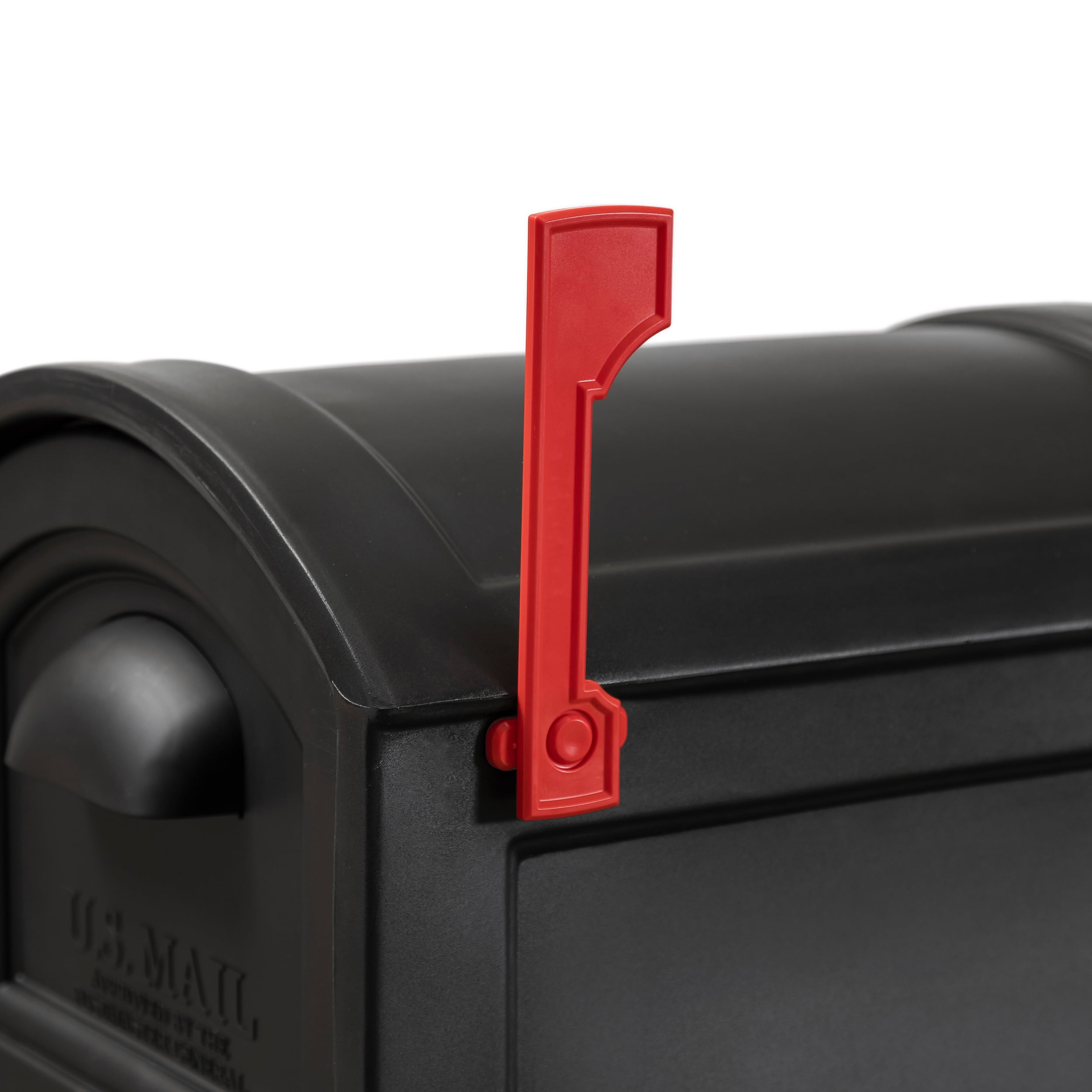 Step2 Classic Black Town-to-Town XL Post-Mount Mailbox