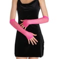 thumbnail image 5 of YooGuoGuo Women Fishnet Rhinestone Gloves Fingerless Kids Fish Net Arm Sleeve Warmers 80s Emo Scene Accessories, 5 of 5