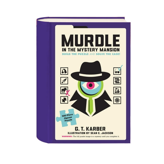 Murdle in the Mystery Mansion 500-Piece Jigsaw Puzzle