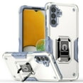 thumbnail image 1 of Feishell for Samsung Galaxy A14 5G Cover with Metal Ring Folding Kickstand,Drop Protection Magnetic Car Mount Shockproof Durable Dual Layer Hybrid Rugged Protective Phone Case,White, 1 of 9