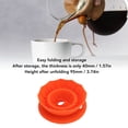 thumbnail image 4 of Collapsible Pour Over Coffee Dripper, Portable Silicone Hand Brewed Coffee Filter for Backpacking Camping Home Office, 4 of 7