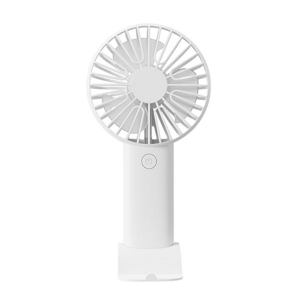 Ventilador pequeño Bearachild de escritorio ABS Blanco Glaciar