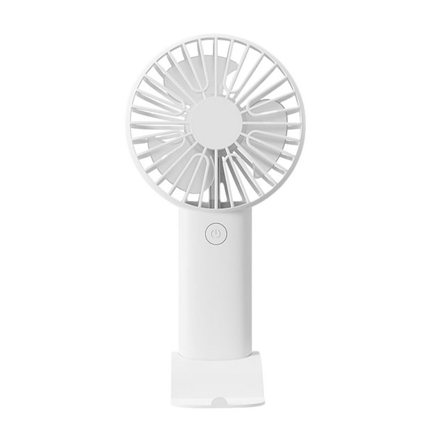 Ventilador pequeño Bearachild de escritorio ABS Blanco Glaciar