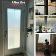 thumbnail image 6 of Window Privacy Film, Film Decorative Window, Film Sun Blocking Window, Tinting Film for Home, Static Clings Removable Frosting Bathroom Door Window Covering, for Home Office Glass, 6 of 8