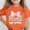 Orange, variant on SGFCWSX Girls T-Shirts Teens Print Short Sleeve Mothers Day Casual Graphic Tops Pink Size 14-15 Years
