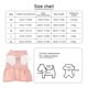thumbnail image 2 of WASHWEPE Vestido Para Cachorro Rosa Cómodo Y Lavable Ideal Para Y Eventos De Mascotas, 2 of 6