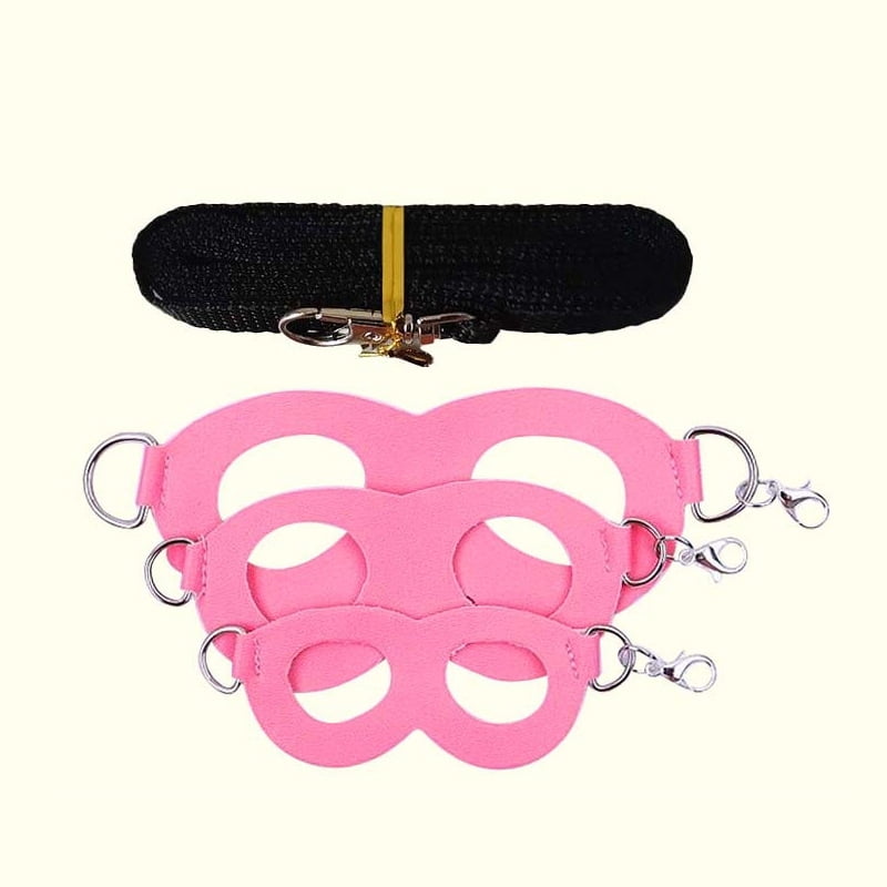 4Pcs Small Pets Chest Strap Hamster Squirrel Leash Anti Bite Traction Rope Sugar Glider Windproof Special Anti Lost Rope