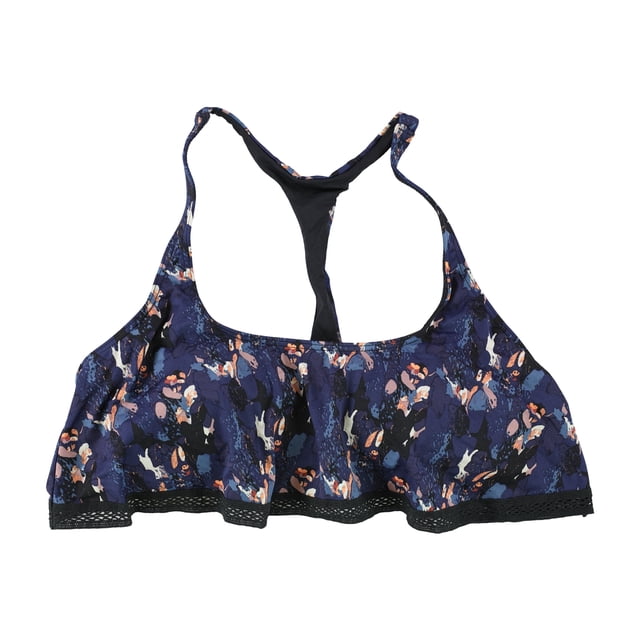 Tavik Haut de Bikini à Encolure Dégagée Evan pour Femmes, Multicolore, Grand