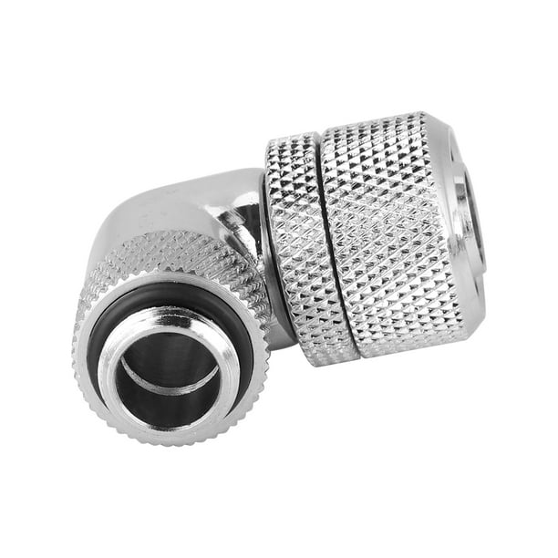 Water Cooling Fitting, G1/4 2 Points Thread Elbow Water Cooling Fitting