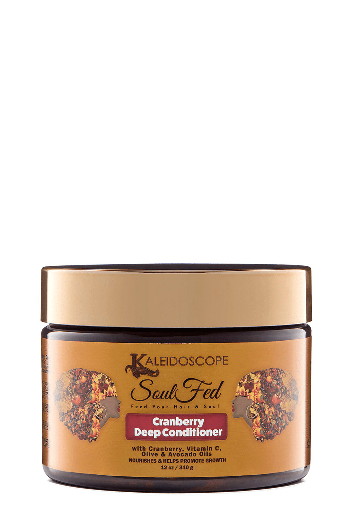 Kaleidoscope SoulFed Cranberry Deep Conditioner, 12 oz