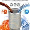 thumbnail image 3 of Modern 30oz Handheld Travel Tumbler with Handle – Double Wall Stainless Steel Insulated Cup, Flip Straw Lid, Leak-Proof & BPA-Free for Hot and Cold Drinks – Durable Coffee & Juice Mug White, 3 of 7