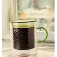 thumbnail image 4 of Mainstays 12 oz Sage Double Wall Coffee Mug - Glass, 4 of 4