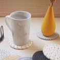 thumbnail image 6 of Ludlz 1 Set Coaster Absorbent Durable Scratch-resistant Placemat with Holder for Home Dining Table Decoration, 6 of 7