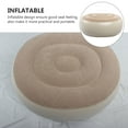 thumbnail image 4 of PBPBOX 1Pc Portable Inflatable Seat Stool PVC Travel Footrest with Quick Inflation, 4 of 5