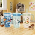 thumbnail image 6 of Zak Designs 10oz Pooh Double Wall Stainless Steel Cruiser Tumbler with Handle and Soft Silicone Straw, Leak-Proof, 6 of 6