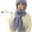 Gray, variant on LINXI Winter Versatile Knitted Hooded Scarf for Women, Hat Scarf All-in-one Warm Windproof Fleece Cycling Protection Ear Cap