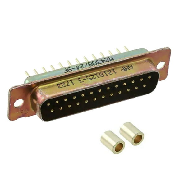 M24308/24-9 Position 25 D-Sub Plug, Male Pins Connector