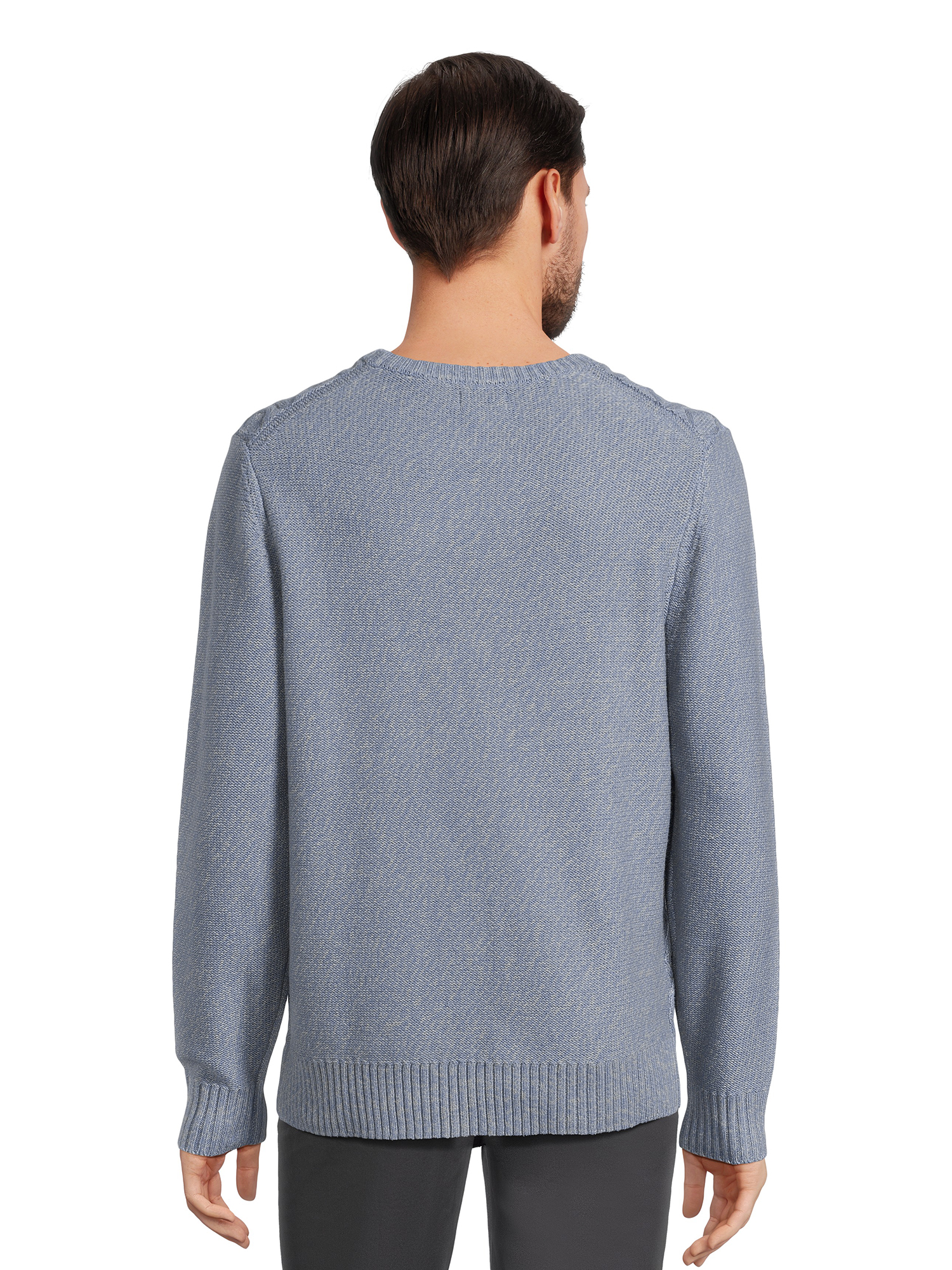 George Men's Marled Sweater with Long Sleeves, Sizes S-3XL - image 3 of 5