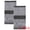 Grey, variant on Unique Bargains Ear of Wheat Stripe Cotton Soft Absorbent Hand Towel Grey 2pcs 29" x 13"