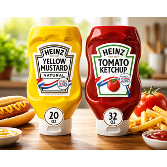 Snackathon Heinz Spicy Ketchup Variety Pack, Chipotle, Jalapeno