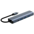 ZNGPNG 5in1 USB C Hub 100W PD 5Gbps Type C Docking Station Gigabit
