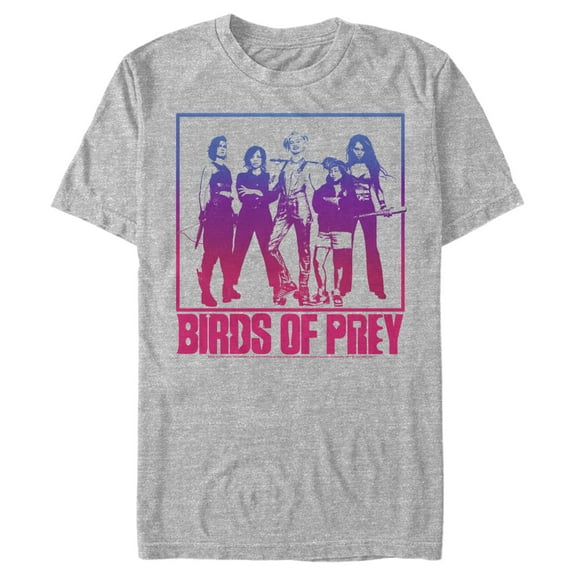 Men's Birds of Prey Harley's Team Frame  Graphic Tee Athletic Heather Large
