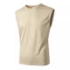 thumbnail image 2 of Camiseta sin mangas de cuello redondo para hombre, de malla de color liso, transpirable, de alta elasticidad, deportiva, sin mangas, de poliéster., 2 of 8