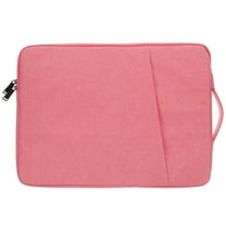 Hemoton Laptop Sleeve Polyester Travel Laptop Bag Portable Computer Carrier Bag for 15.6 Inch Tablet