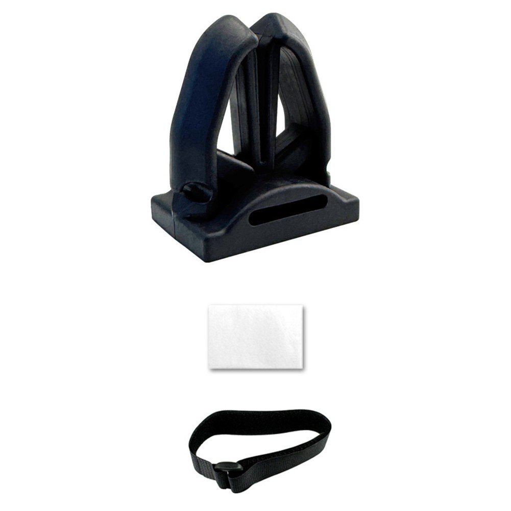 Zenthis Easily Mounted V Shaped Fishing Rod Holder Designed for Boating Enthusiasts Fishing Tackle Accessories for Freshwater Saltwater Anglers Black