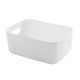 thumbnail image 1 of Organizador portátil para artes y manualidades en pulgadas con asa, cajas de almacenamiento de plástico, color blanco brillar Electrónica, 1 of 5