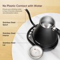 thumbnail image 2 of COSORI Electric Gooseneck Kettle with 5 Temperature Control Presets, Pour Over Kettle for Coffee & Tea, Hot Water Boiler, 100% Stainless Steel Inner, 2 of 6
