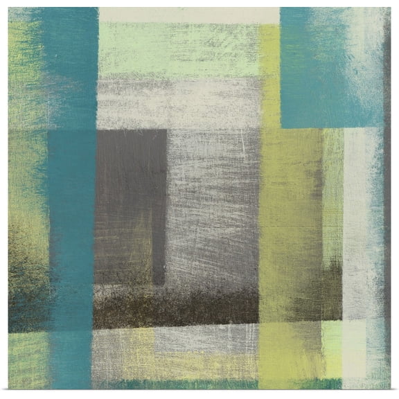 Great BIG Canvas | Rolled Jennifer Goldberger Poster Print entitled Overspray I