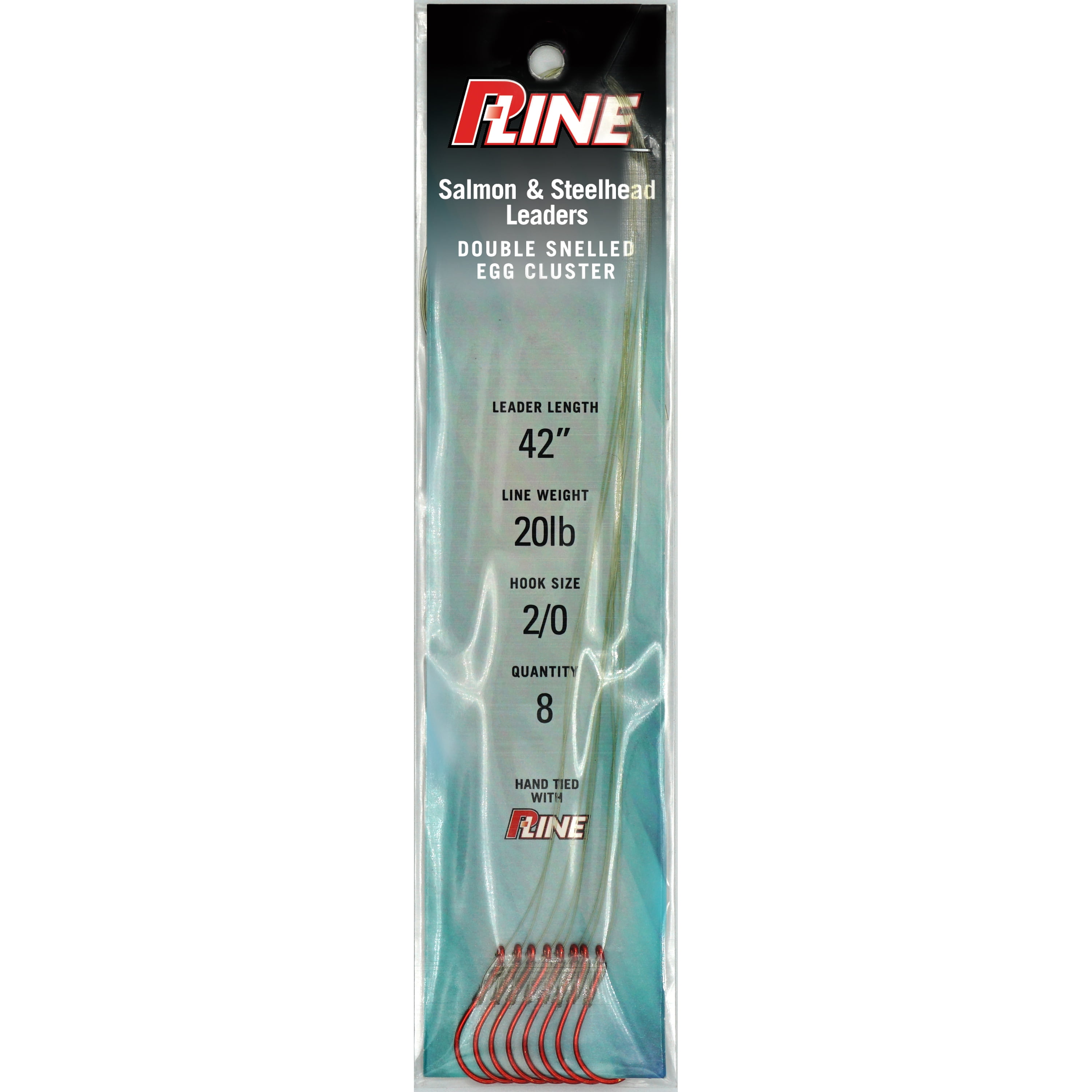 P-LINE STEELHEAD RIG 12LB #2/0 42" 8PK