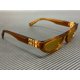 thumbnail image 3 of MIU MIU MU 07ZS 15T0B7 Caramel Transparent Yellow Women's 56 mm Sunglasses, 3 of 5