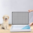 thumbnail image 4 of BESTYASH Potty Training Pad Dog Toilet Tray Plastic Protect Pet's Feet 1Set, 4 of 8