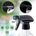 thumbnail image 3 of Botellas de aerosol KREMORV de plástico de 300 ml, recargables con boquilla ajustable, 3 of 7