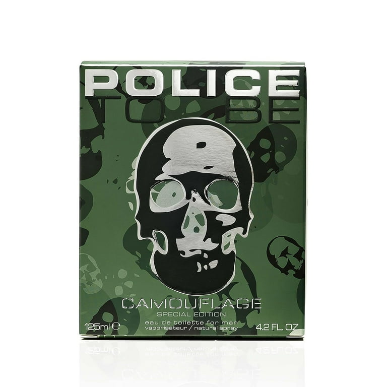 Police To Be Camouflage, Cologne for Men, Mens Fragrances, 4.2 oz