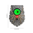 thumbnail image 1 of Timbre de un ojo de Halloween, decoración encantada, accesorios de terror, pieza colgante brillante, timbre colgante de puerta, decoración de campana de globo ocular, 1 of 4