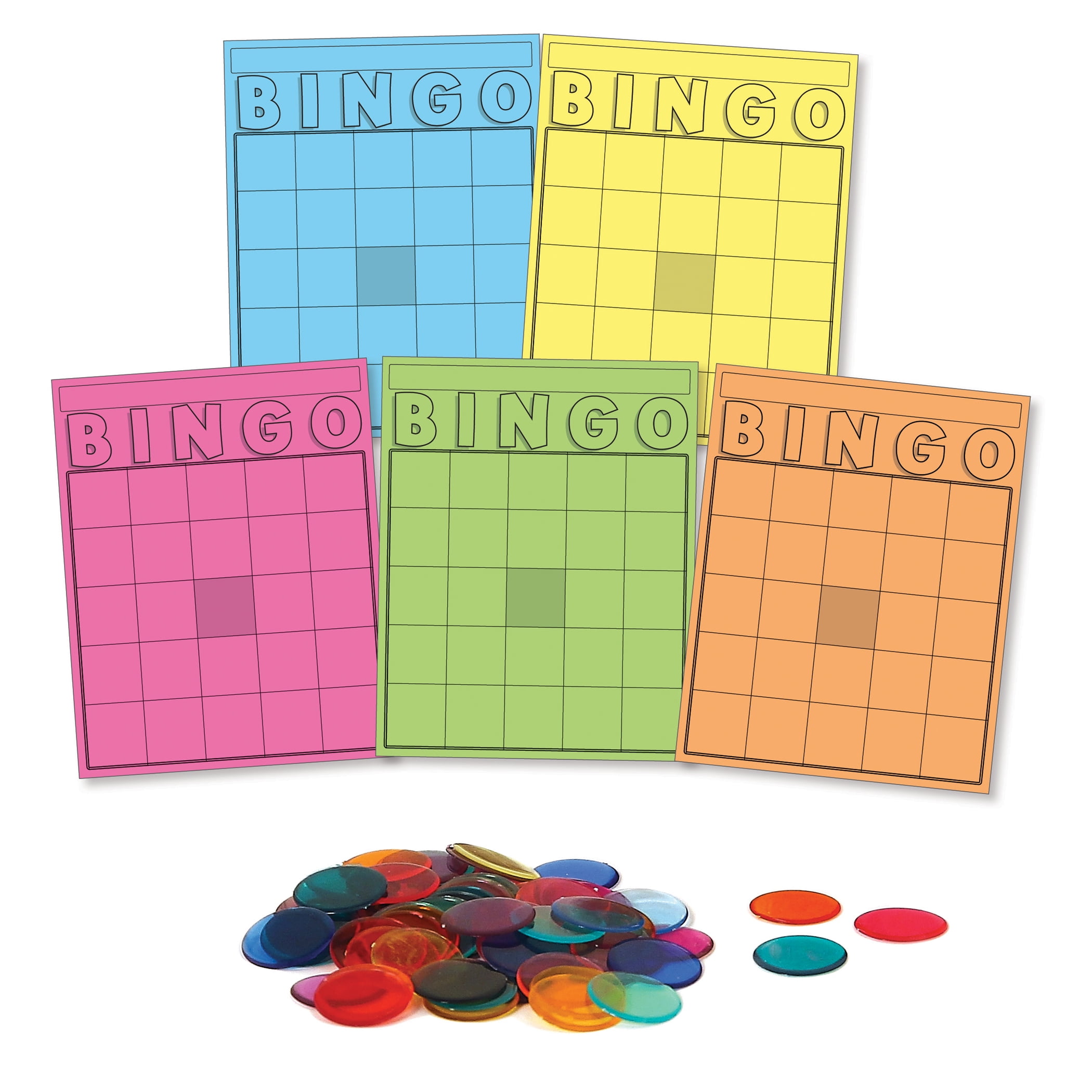 Hygloss™ Classroom Bingo Set, 1000 Chips, 50 Cards
