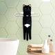 thumbnail image 3 of Toallas de mano Hawgiman Cute Cat de secado rápido para baño y cocina, 3 of 8