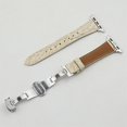 thumbnail image 4 of Crocodile Texture Leather Strap for Apple Watch Series 10 42mm / 9 8 7 41mm / SE (2023) SE (2022) SE, 4 of 5