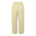 thumbnail image 5 of Women's Sports Fitness Pants Casual Loose High Waist Pants Drawstring Jogging Pants Women's Straight Leg Wide Leg Pants Casual Pants Yoga Pants, 5 of 7