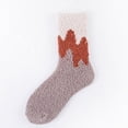 thumbnail image 2 of JeashCHAT Adult Animal Print Lovely Puppy Plush Middle Tude Socks Home Stockings, 2 of 2