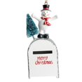 thumbnail image 4 of Decoración Colgante de de Navidad, Decoración Navideña, Minibuzón, Colgante de Gota, Adorno Colgante de Navidad para Regalos de Jardín, Fiesta Blanco Baoblaze colgante decorativo, 4 of 8