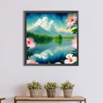 thumbnail image 4 of 5D bricolaje taladro redondo completo diamante pintura paisaje Kit hogar decoración arte artesanía JShteea El nuevo, 4 of 9