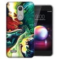thumbnail image 1 of MUNDAZE LG Stylo 5 Colorful Paint 4 Design Phone Case Cover, 1 of 1