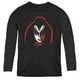 Kiss & Gene Simmons Cover-Womens T-Shirt à Manches Longues&44; Noir - Extra Large – image 1 sur 1