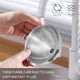 thumbnail image 5 of 1 set Cocina Accesorios de embudo Mini Hoppers Fondos de acero inoxidable (Plata), 5 of 5