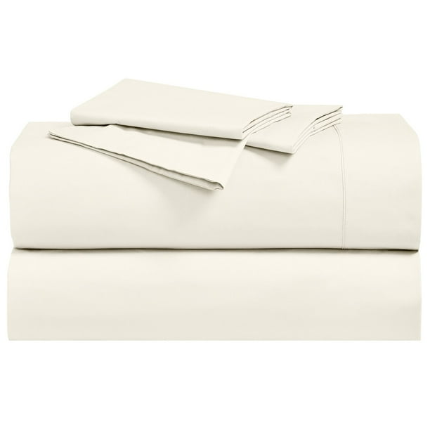 Cool Percale Sheet Set Extra Deep 22" Pockets "Hotel Linen" Matte finished by Abripdeic Queen